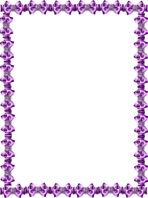 Purple ribbon frame for yassification